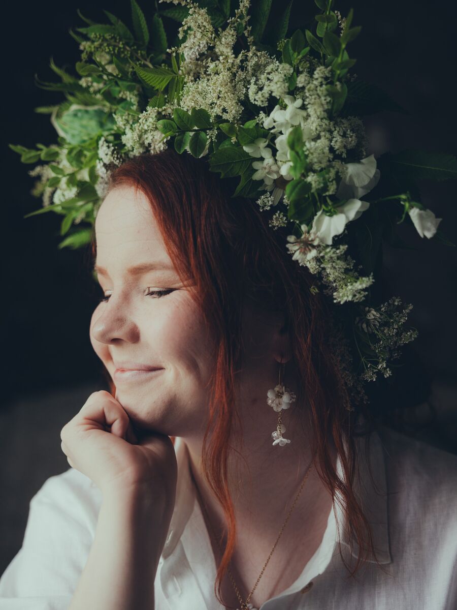 Daughter of the North Kuurankukka Rengaskorvakorut