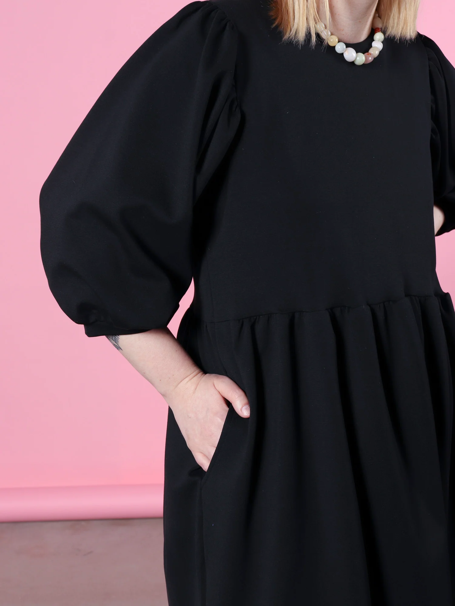Aarre Ivy Dress - Black