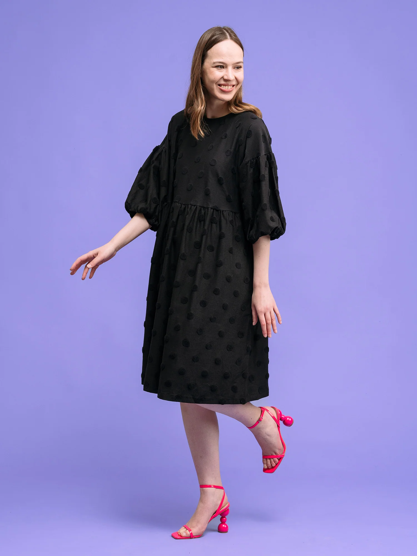 Aarre Elena Mekko Big Dot Musta