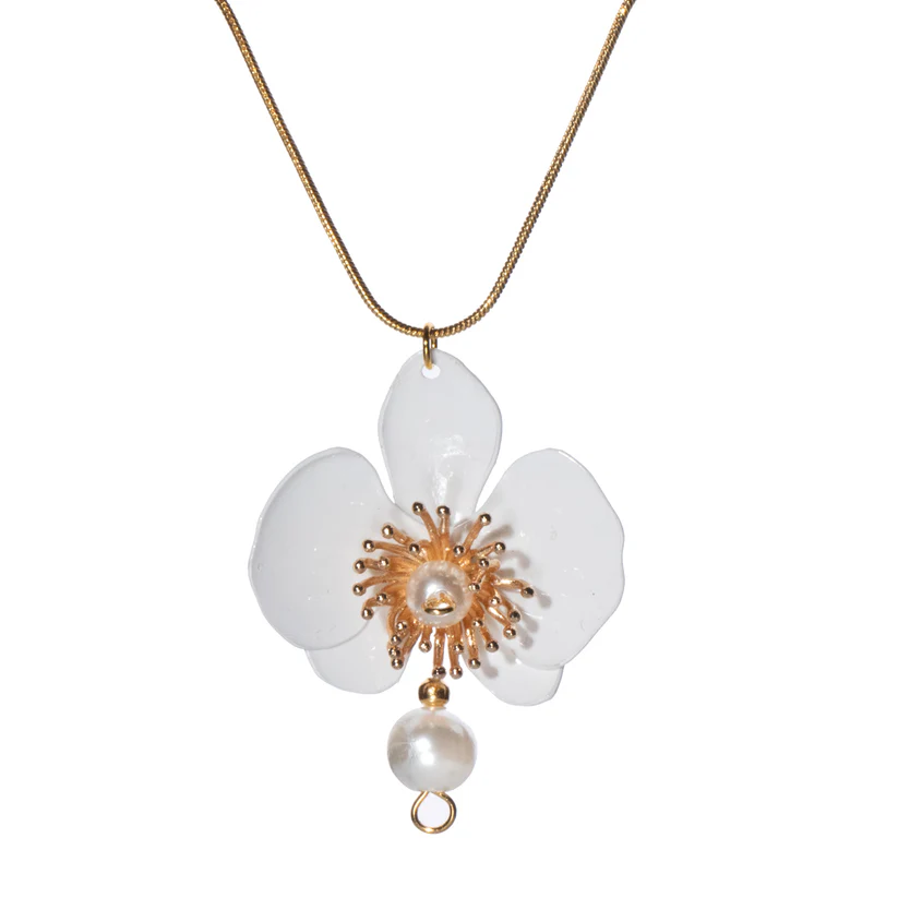 Upcycle With Jing Butterfly Orchid Pearl Kaulakoru