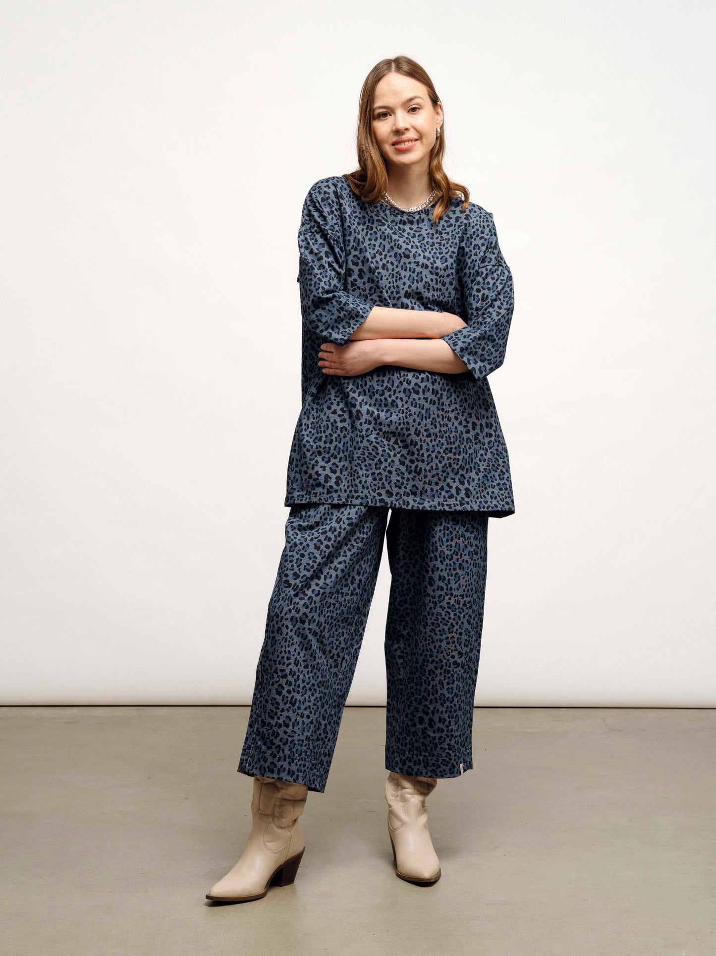 Aarre Lenora Tunic - Leo Denim