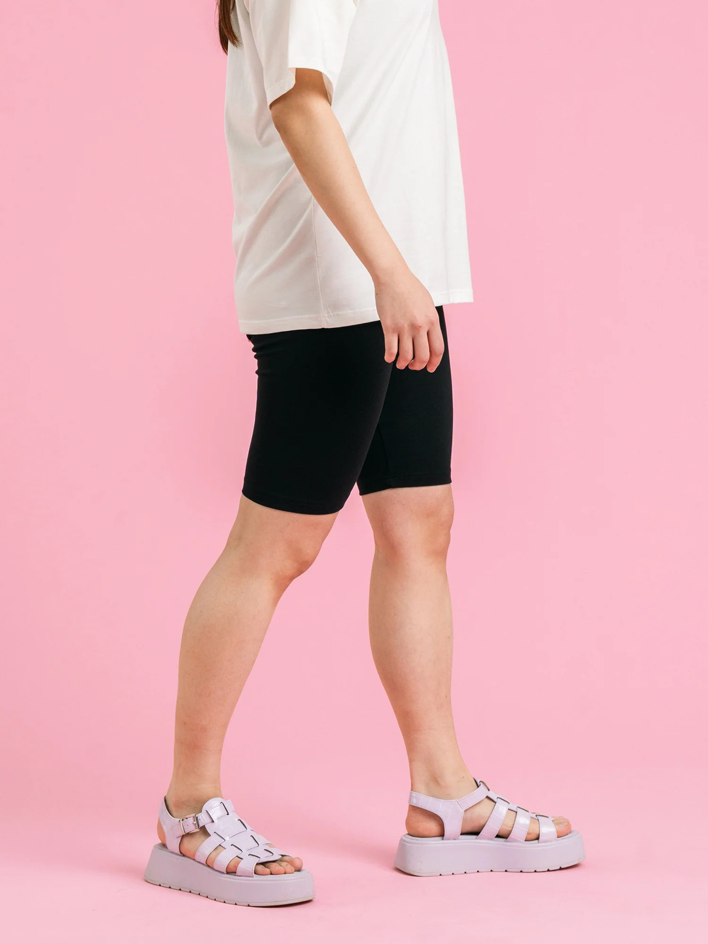 Aarre Lynn Bikershortsit - Musta