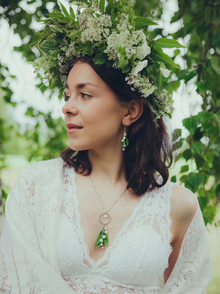 Daughter of the North Lily Of The Valley Necklace