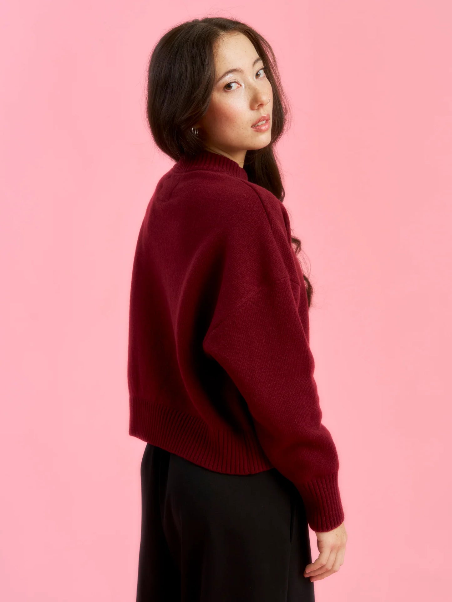 Aarre Bess Sweater Wine