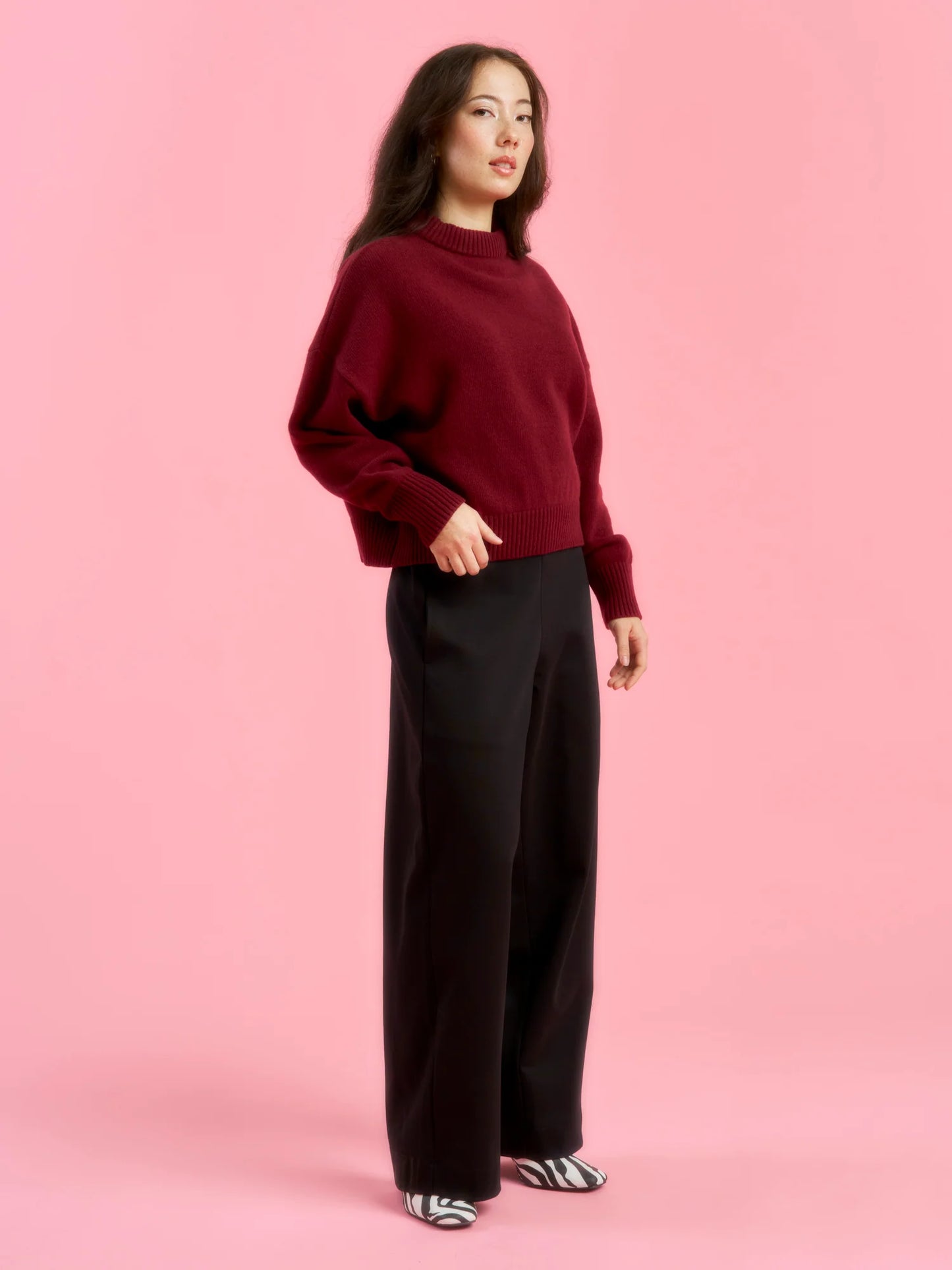 Aarre Bess Sweater Wine