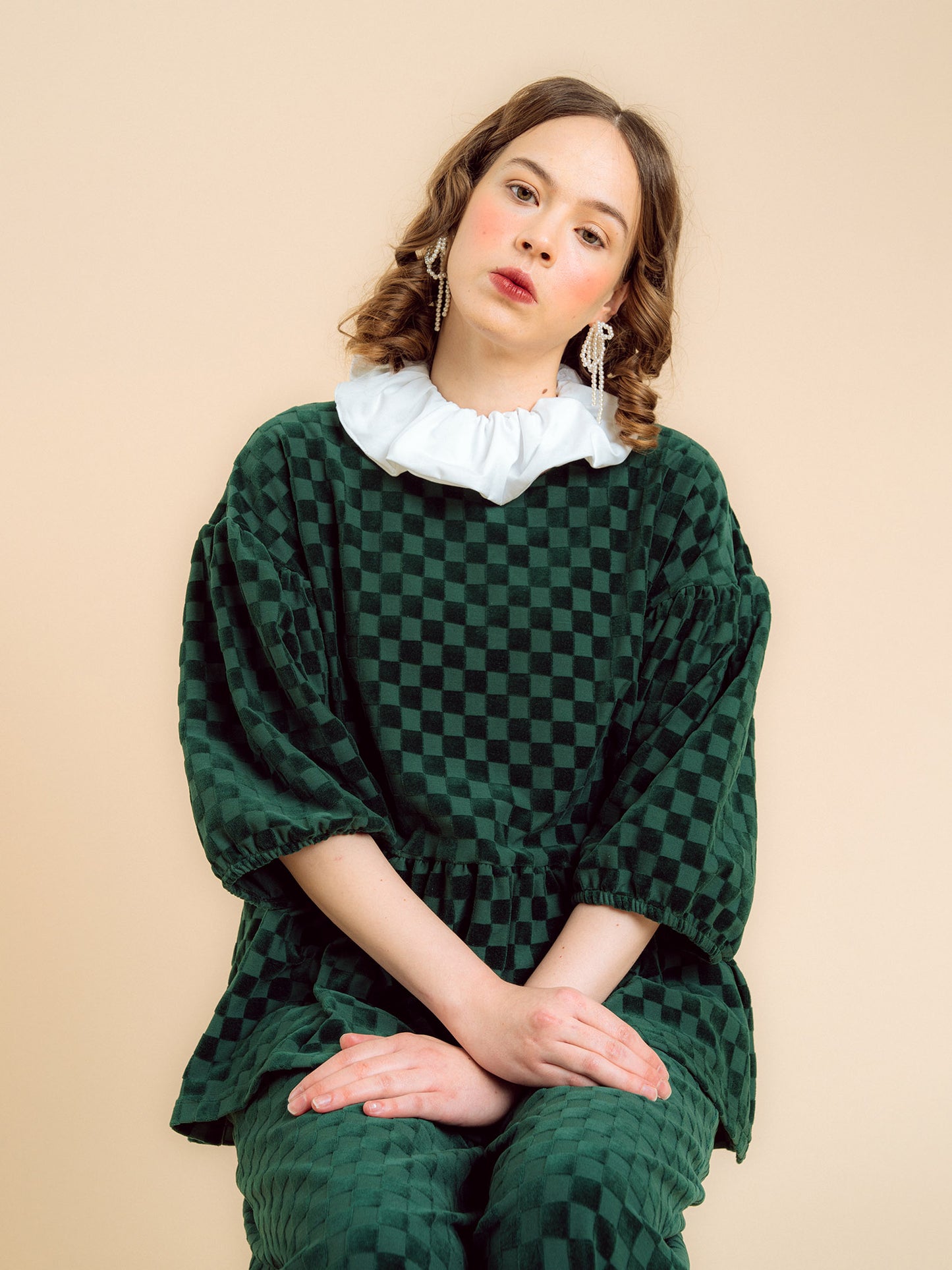 Aarre Lolita Blouse Green