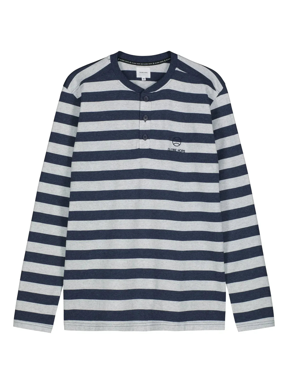 Globe Hope KUNTTA Shirt Navy-White Striped