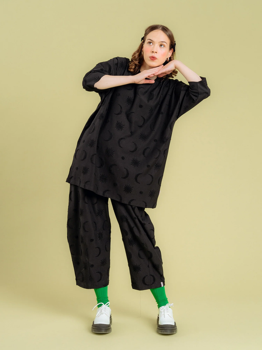 Aarre Bianca Oversize T-paita, Divine Black