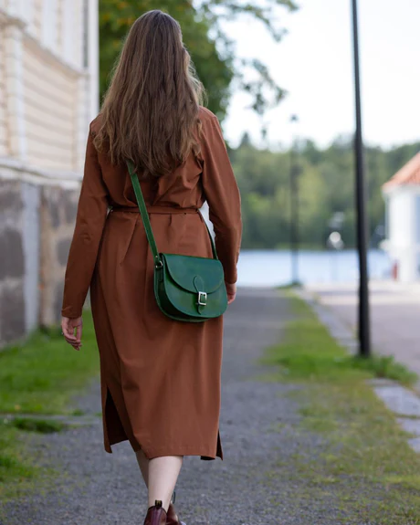 Visby Exclusive Vegetable Tanned Shoulder Bag