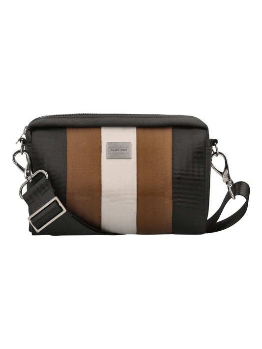 Globe Hope Kaste Stripe Bag - Black-Brown-Light Grey